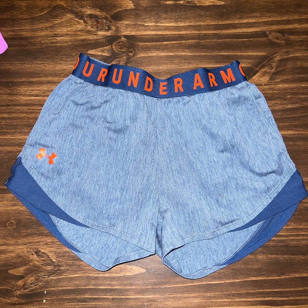 Under Armour Play Up Shorts, Size Small, Blue